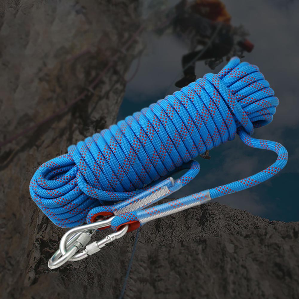 20M Rope 12mm Diameter High Strength Cord Safety Rope Rock Climbing Cord Outdoor Hiking Climbing Rope Accessories