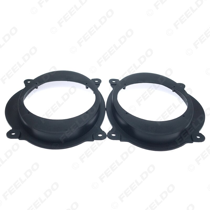 Feeldo bilstereo högtalare distansmatta för toyota camry & tacoma change 6 x 9 "  to 6.5 " främre högtalaradapter distansringkuddar #6032