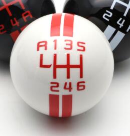 5 6 Speed Car Speed Stick Manual Gear Shift Knob Shifter Lever MT Cover: TYPE4