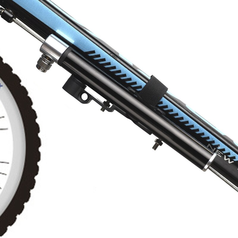 Fietspomp mountainbike mini pomp amerikaanse franse mond aluminiumlegering hoge druk draagbaar