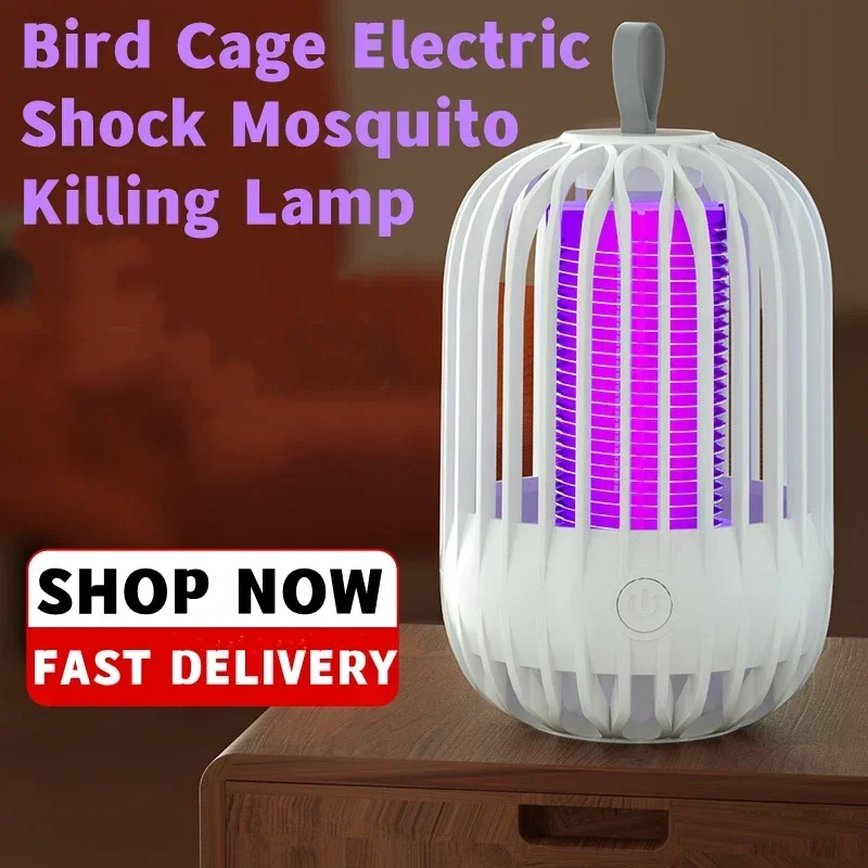 Muggenmoordenaarlamp Usb-Lading Elektrische Schok Muggenmoordenaar Anti Muggenlamp Ongediertebestrijdingslamp (Geen Batterij)