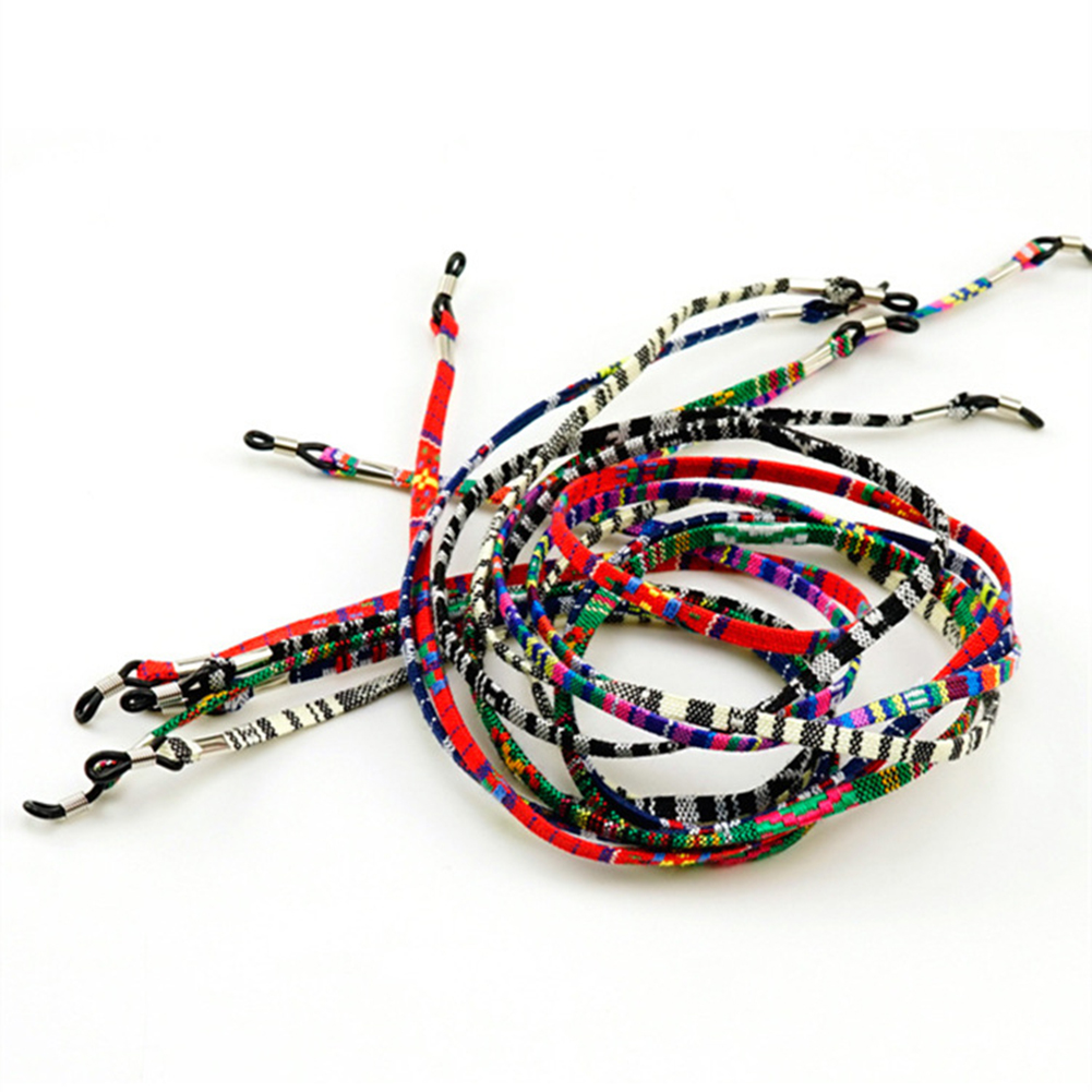 5mm breda retro glasögon solglasögon halssnöre snöre hållarrem glasögon lanyard hållare etnisk stil solglasögon sladdrem