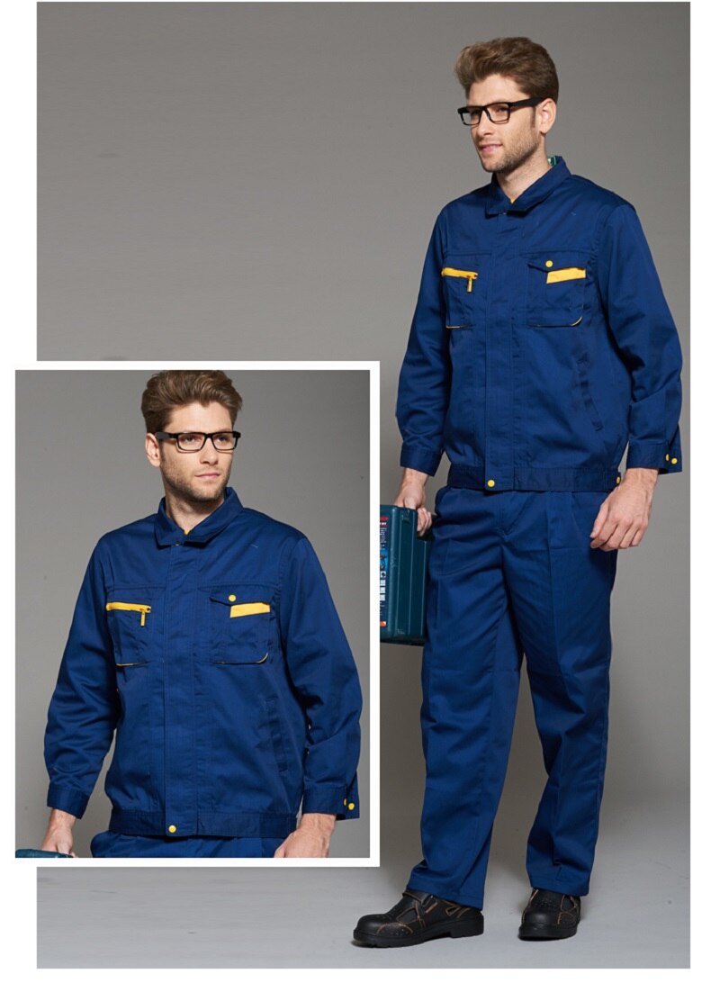 Woman men work overalls working uniforms Mechanic work clothes construction site Coveralls welding suits car mechanic Plus Size