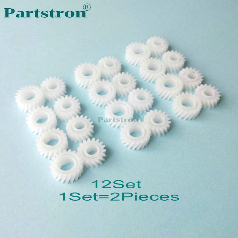 12Sets Developer Gear Set Fit for Xerox 240 242 250 252 260 7655 7665 7675 7755 7765 7775 DCC 6550 7500 7550 6500 5065 5500