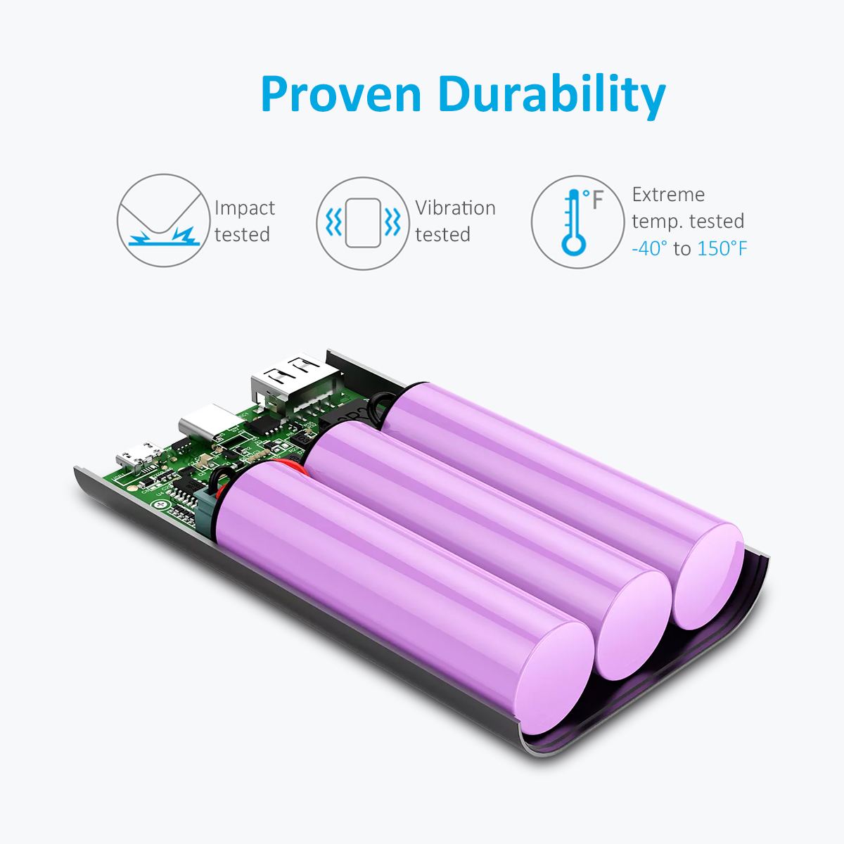 Powerseed 10000 Mah QC3.0 Power Bank Snel Opladen 3.0 Dual Usb Powerbank Draagbare Batterij Oplader Voor Xiaomi Voor Huawei