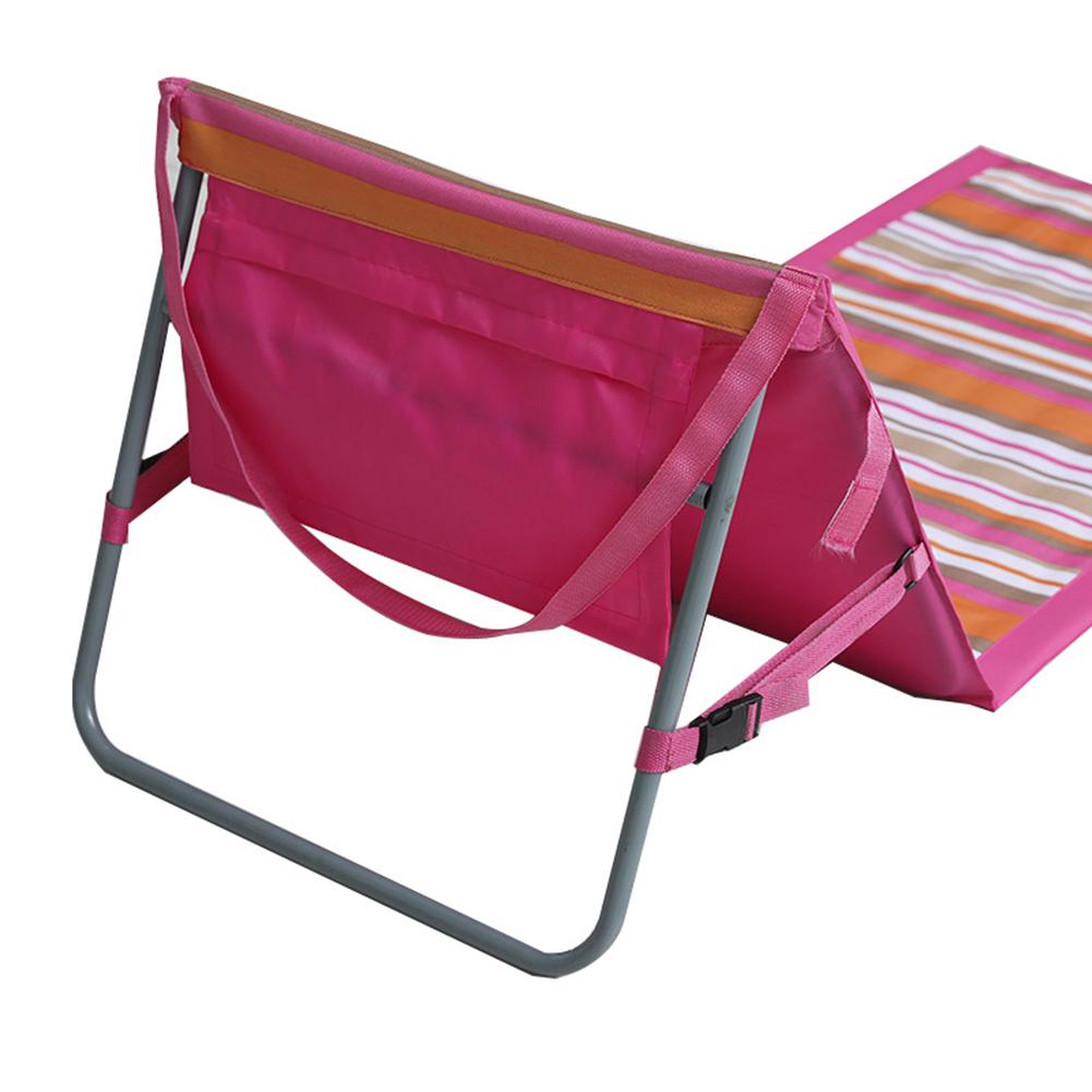 Portable Folding Backrest Beach Ground Mat Chair Waterproof Cushion Lounger For Outdoors Camping Picnic Mat
