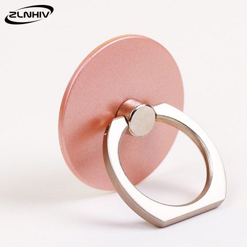 Anillo para teléfono móvil ZLNHIV, soporte de sujeción para teléfonos, accesorios de soporte para teléfono móvil, teléfono inteligente redondo: C-pink