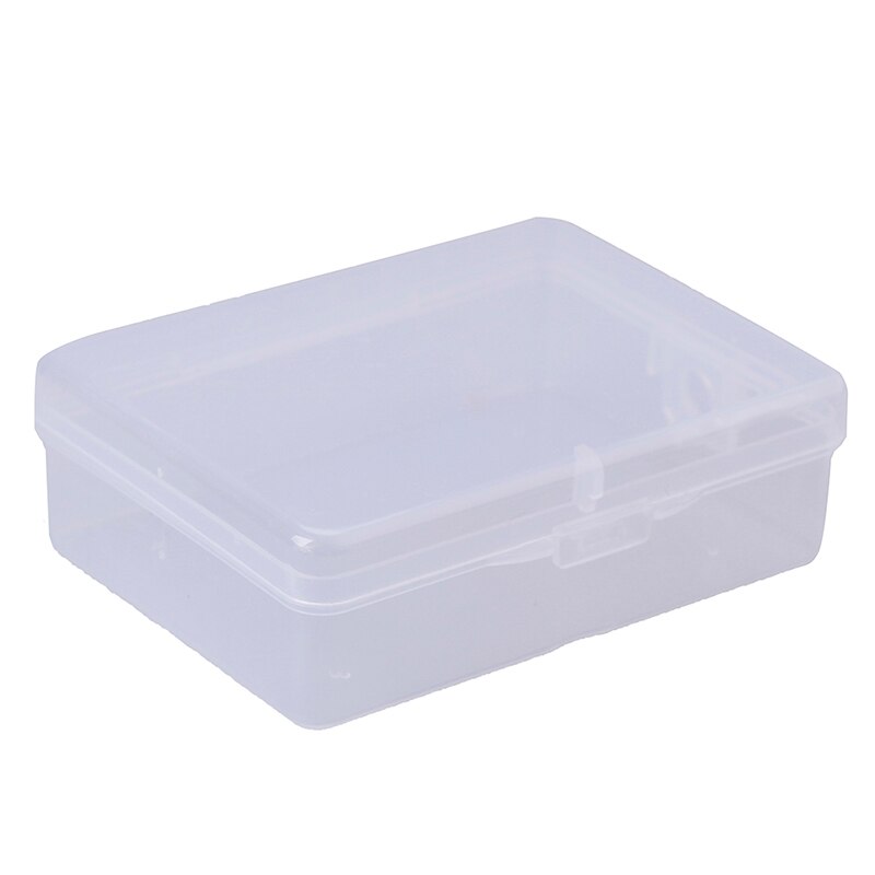! Multipurpose Transparent Plastic Storage Box Clear Square Box 9cm*6.5cm*3cm