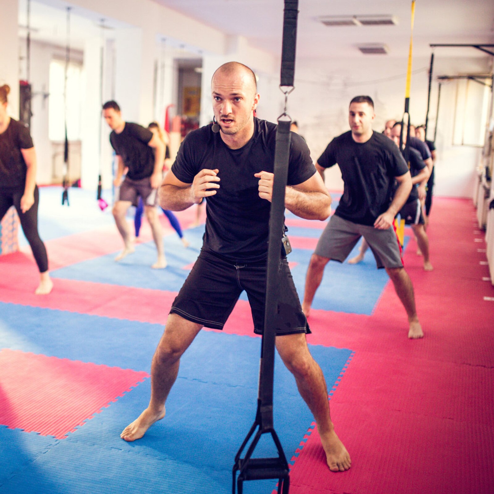 2pcs Triceps Arm Rope Strength Extension Rope Extensions Fitness Cable