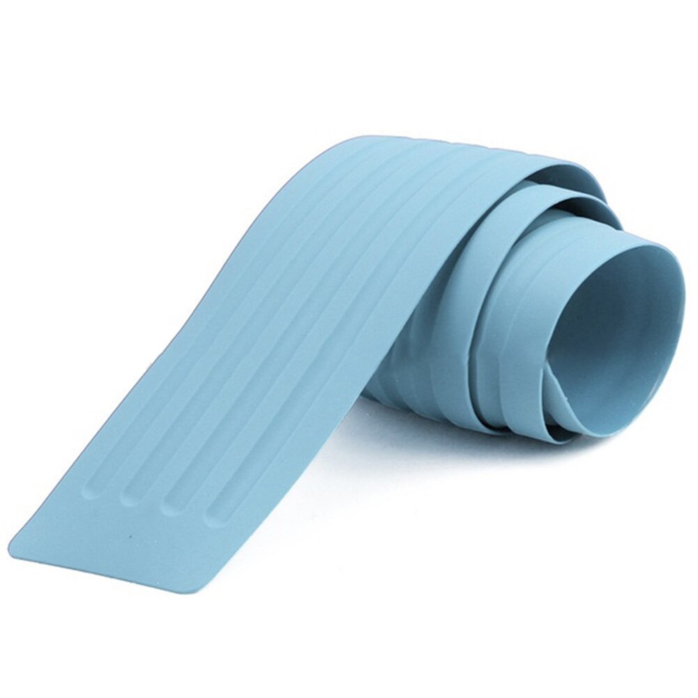 Rubber Car Door Sill Bumper Protector Trunk Guard Plate Sticker Rear Bumper Protection Trim Cover Strip Scratch Plate