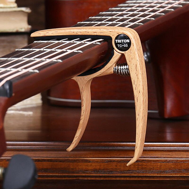 Accesorios universales para guitarra Capo, llave de cambio rápido, Metal de aleación de aluminio, cejilla para guitarra clásica acústica, piezas para guitarra