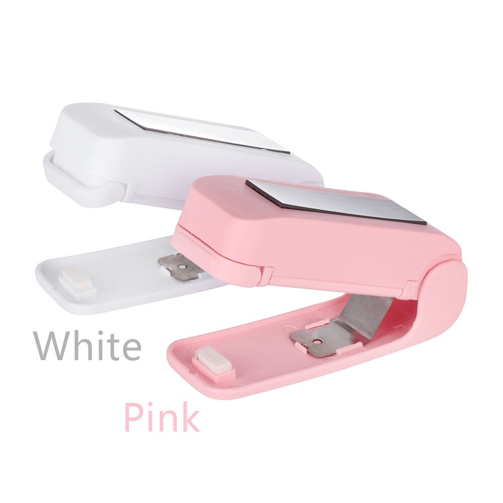 1pc Household Heat Sealing Impulse Sealer Plastic Portable Machine Bag Clip Mini Packing Plastic Package Sealer
