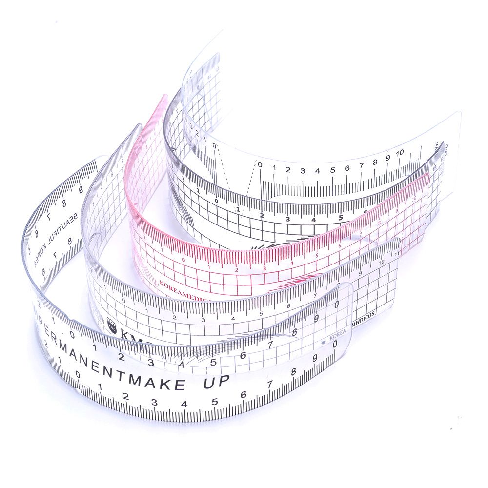 Stainless Steel Golden Ratio Calipers Microblading Permanent Makeup Eyebrow Measure Tool Mean Golden Eyebrow Divider 1pcs