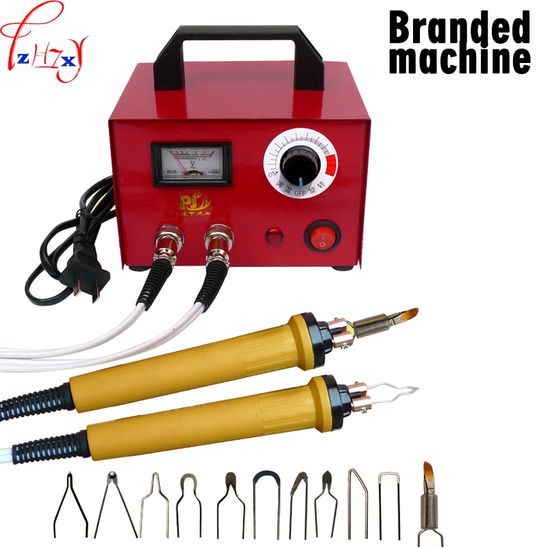 Multifunctionele pyrograph machine professionele electrocautery pen pyrography machine hout-board pyrograph tool 220V 100W