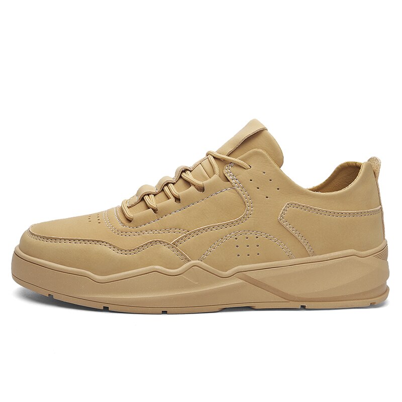 Åndbare hombre mesh sneakers arbejde afslappet mand sneaker sko zapatillas på sikkerhedssko blade sko herre zapatos komfortable: Brun / 39