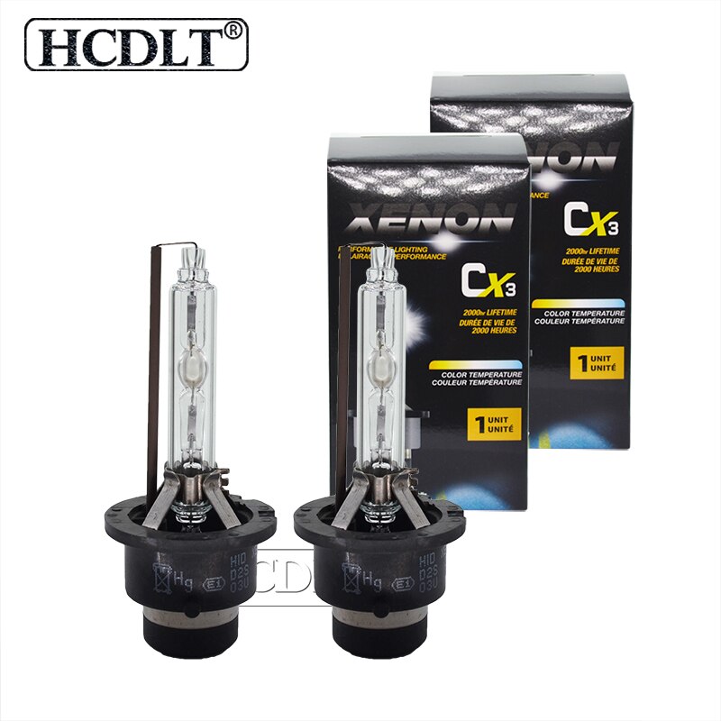 2x SuperVision D1S Xenon Brenner 4300K - Für BMW Scheinwerfer, Warmweiß, 35W