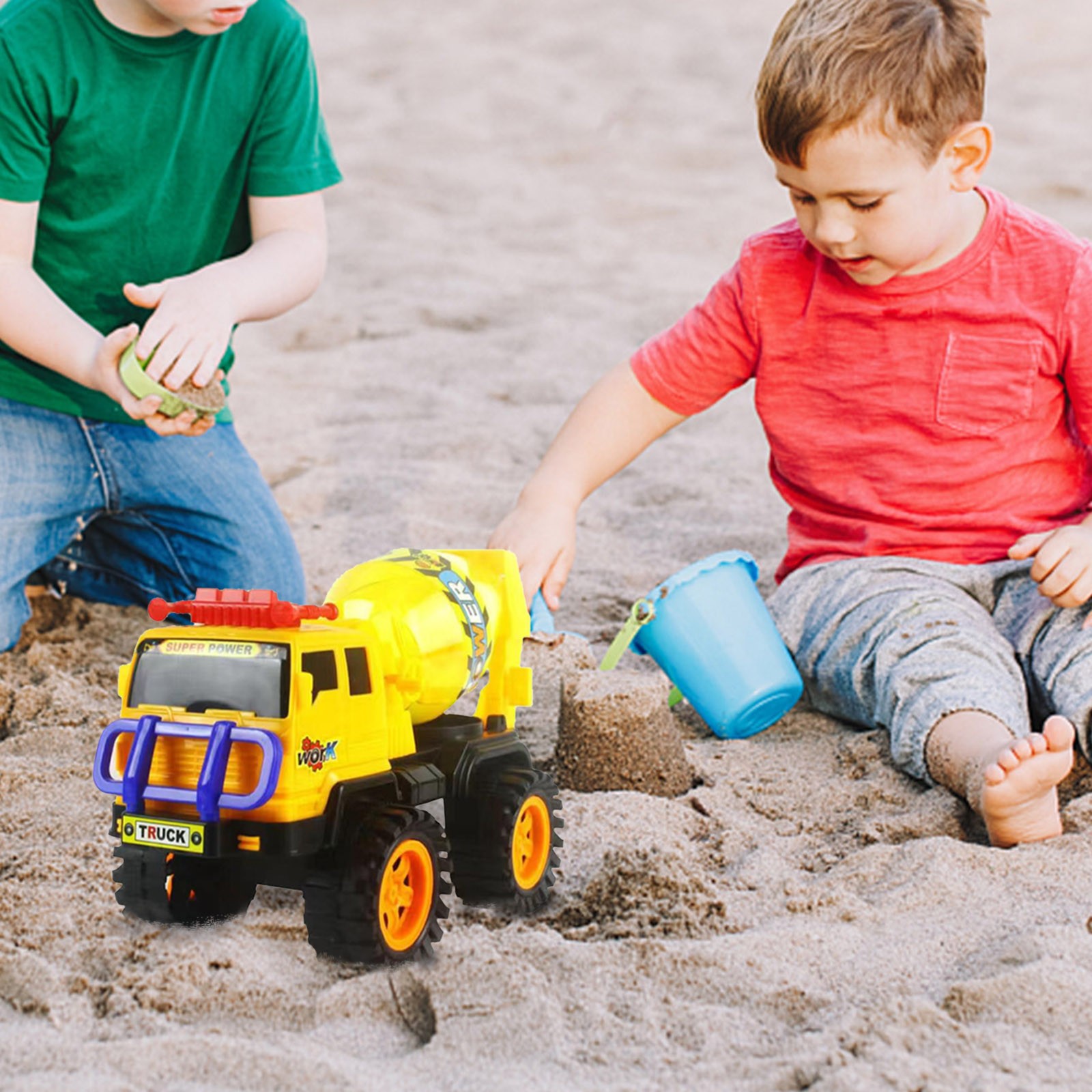 Outdoor Shipment Sand Car Baby Kids Beach Toy Engineering Vehicles Car Models Inertia Back Car Models Beach Sand Juguetes Playa