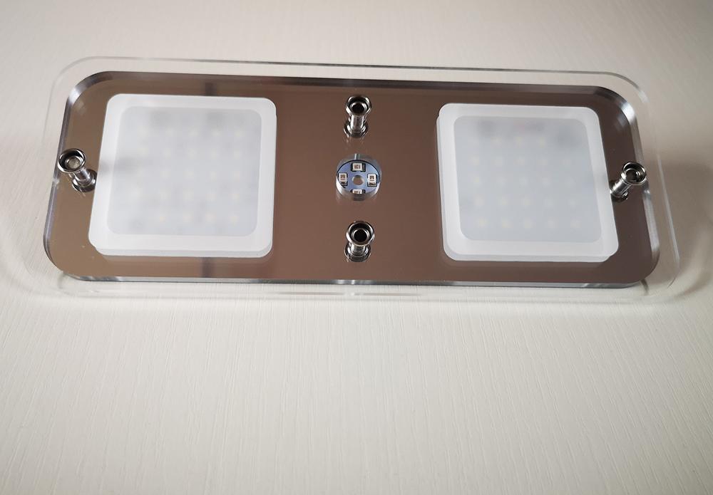 12V DC LED Crystal Roof Ceiling Light Caravan/RV/Motorhome/Marine caravan