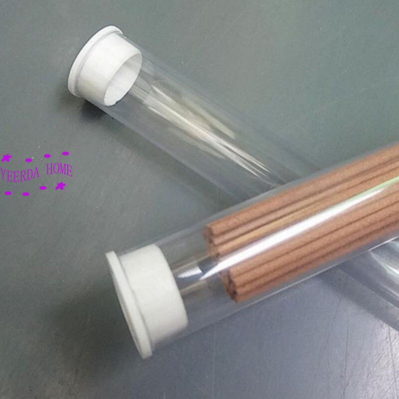 Transparent plastic incense tube Packaging line incense tube Environment friendly PVC tasteless