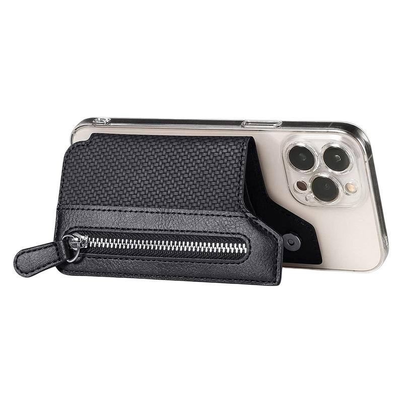 Selbst klebende Telefon Brieftasche Karten Halfter Pu Leder Brieftasche für praktisch hülle multifunktion Ale Telefon Brieftasche für Münzen Karten