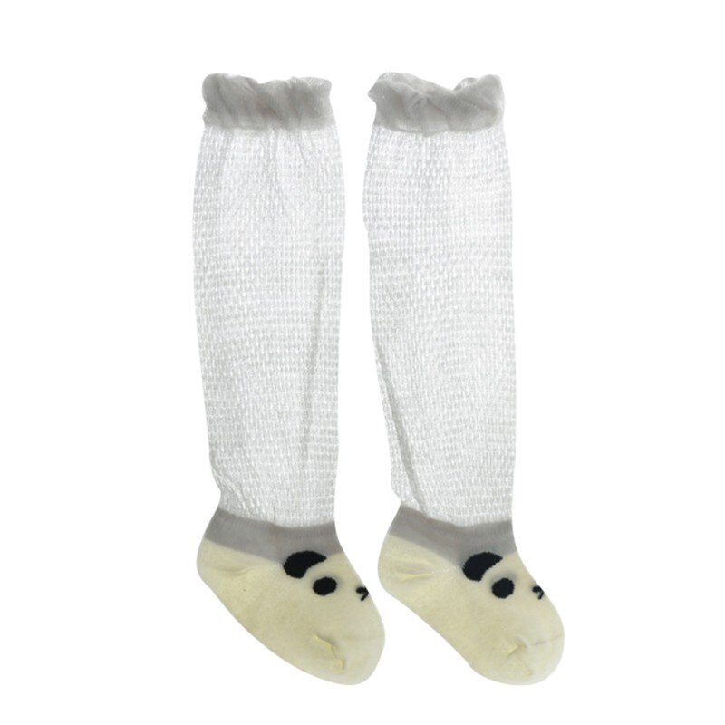 2019 del bambino Della Ragazza Carino Calzini E Calzettoni Maglia del Cotone di Disegno Lungo Calzini E Calzettoni Partito Neonato Bambini Molle Presepe Gamba più caldo: E / 24M