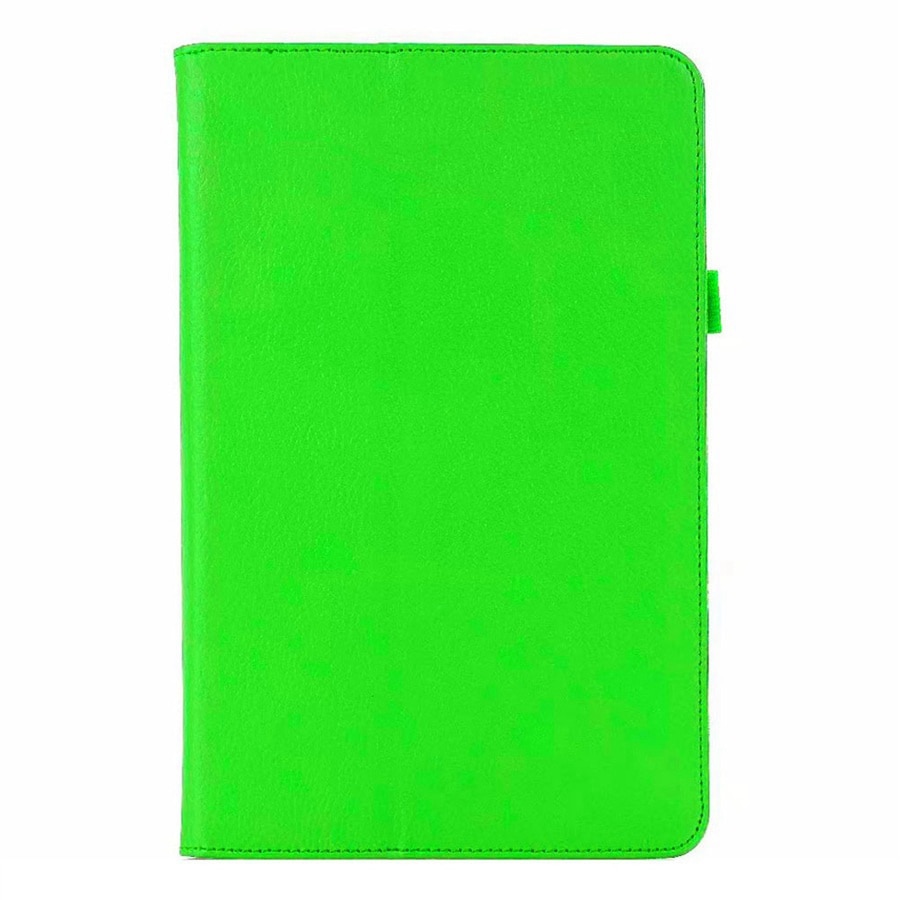 Litchi PU leather case For Samsung Galaxy Tab A 8.0 inch tablet cover SM-T290 T295 T297 Protective Tablet Case +Film+pen: green