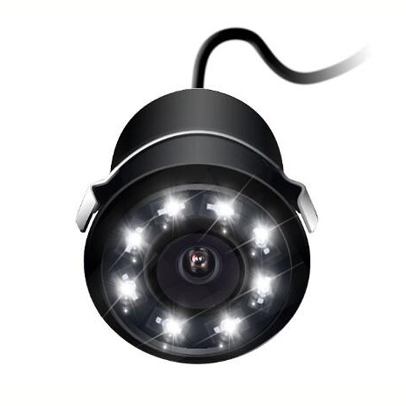 Cámara de visión trasera para coche bosion, impermeable, hd, con escala de distancia, para aparcamiento automático, universal , 8 led, 170 grados: Sexto 004