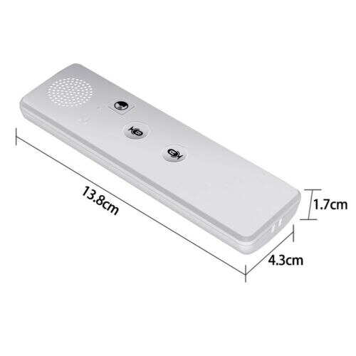 Translation Kit Intelligent Bluetooth 4.1 Translator 40 Languages Instant Voice Pocket Device Study Business Portable Translator