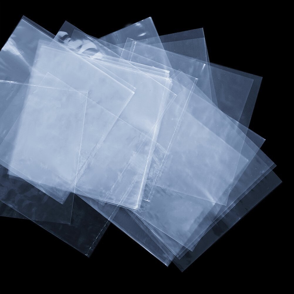 Bolsas de envoltura termorretráctiles para jabones, bombas de baño y artesanías, transparentes, impermeables, 6x6 pulgadas, 200 Uds.