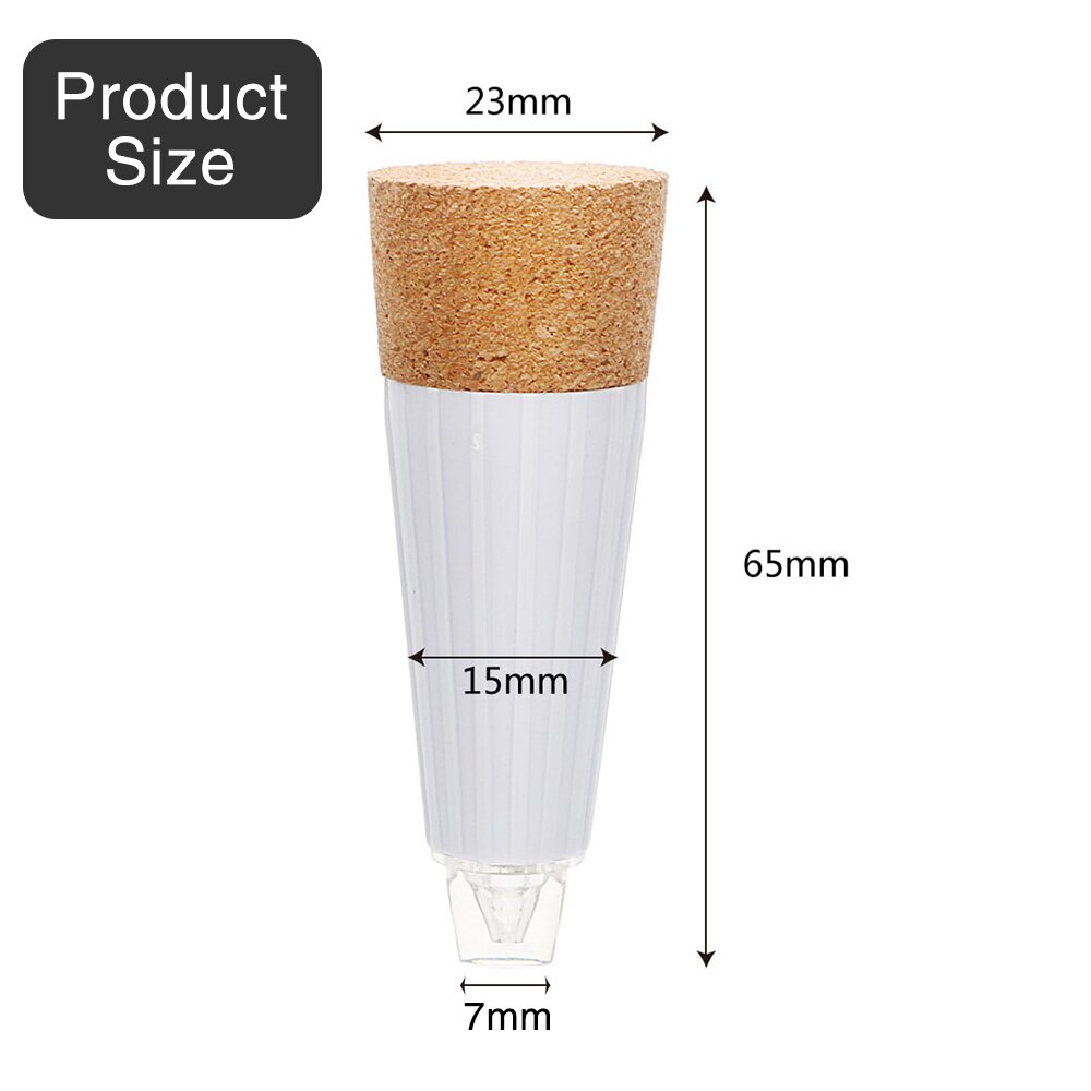 Aimkeeg 1pc usb oppladbare flaskelys premie flaskekork korkstopplampe romantiske korklys hvit/fargerike