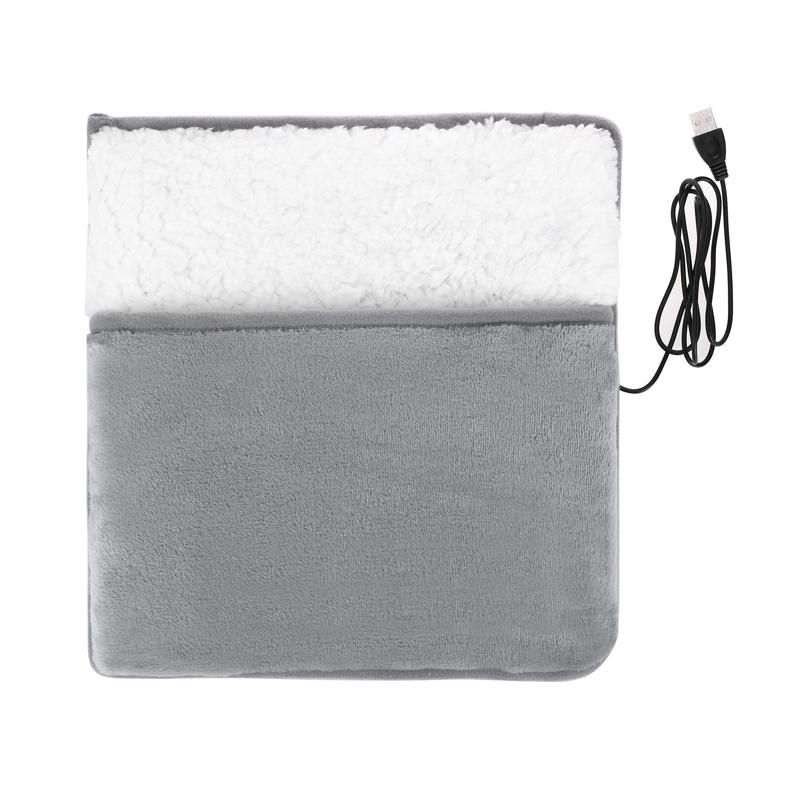 Piedini per cuscinetti riscaldanti elettrici USB pantofole calde scaldapiedi/mani invernali lavabili