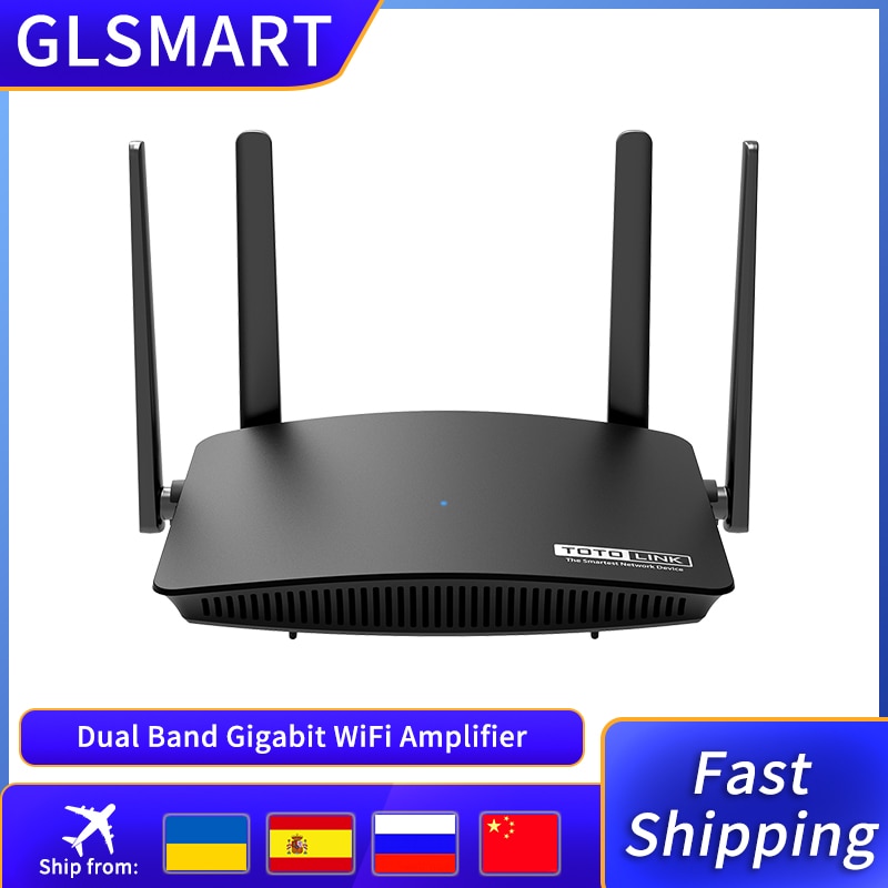TOTOLINK A720R Dual Band Router With 4*6dBi Antennas WiFi Signal Amplifier Supports Four Working Modes