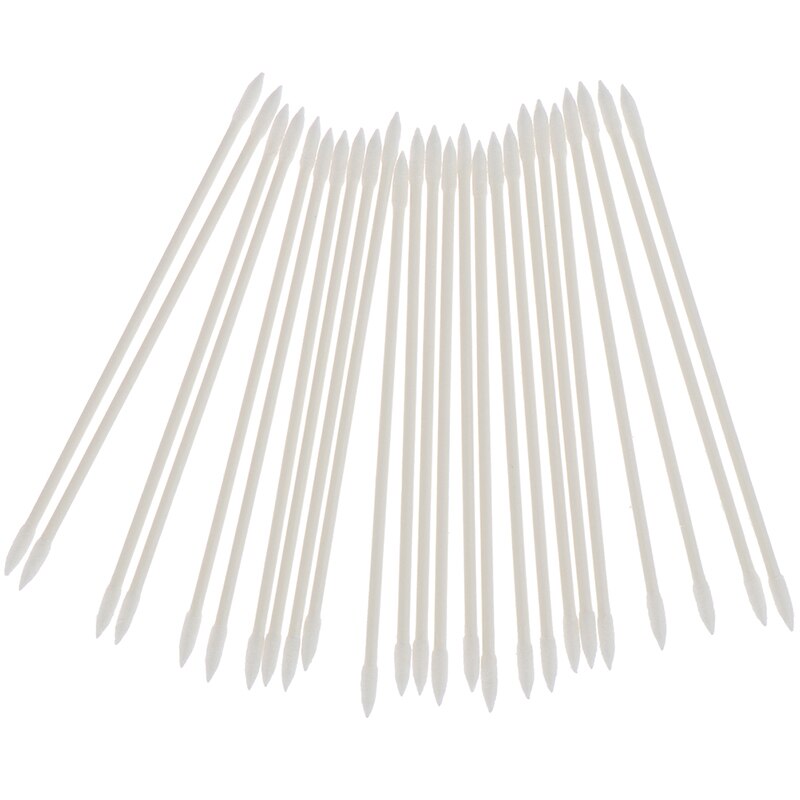 25 Stks/pak Dubbele Hoofd Wattenstaafje Baby Vrouwen Make-Up Wattenstaafjes Tip Voor Medische Wood Sticks Neus Oren Schoonmaken Gezondheid zorg