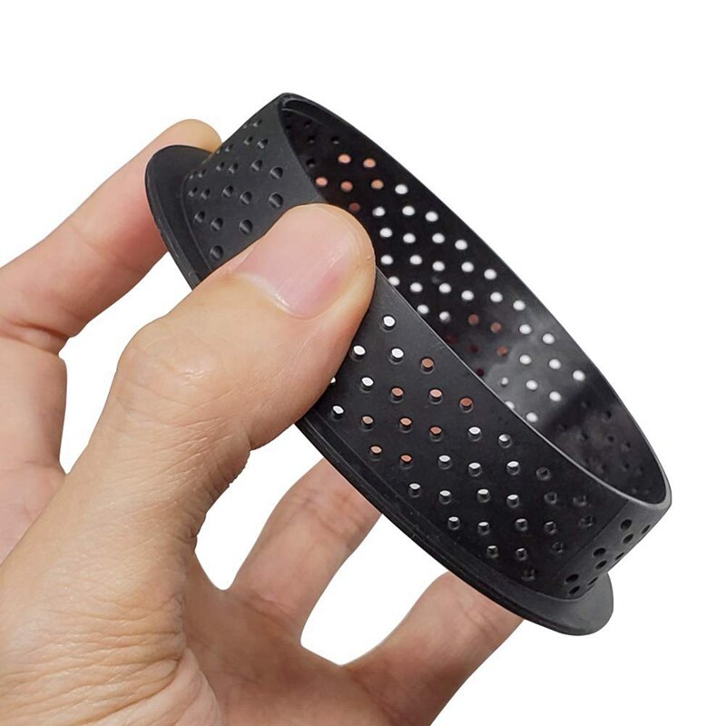 8 stuks geperforeerde cakevorm uitstekers ronde vorm schuim cirkel ring decoratie