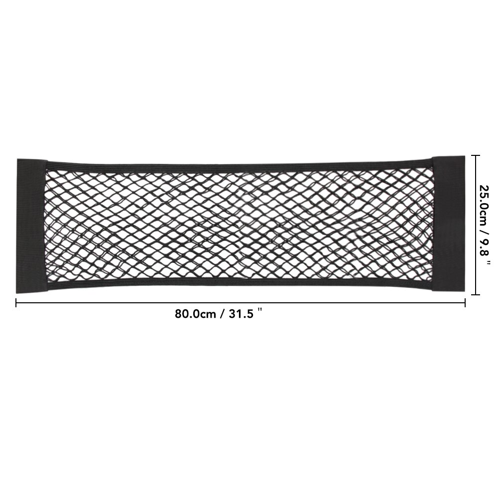 Auto Stamm gepäck Netz Für Volkswagen VW Polo Passat CC Golf Touran Bora Tiguan Für Peugeot 307 308 407 508 3008 zubehör: 80 x 25cm 1pc