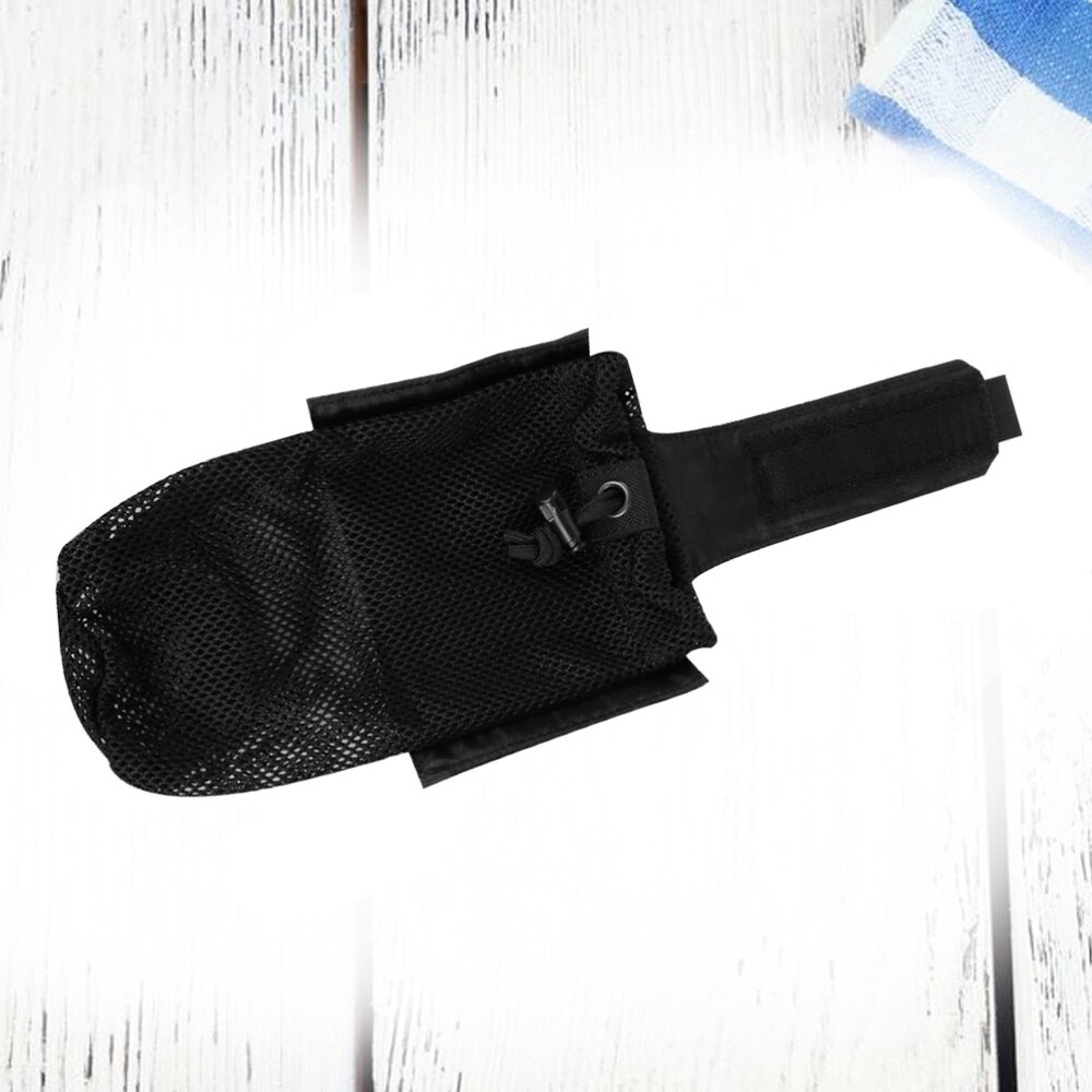 1PC Attachment Molle System Vest Accessory Kit Storage Molle Bag Foldable Bottle Pouch for Outdoor Camping Hiking (Black): Black