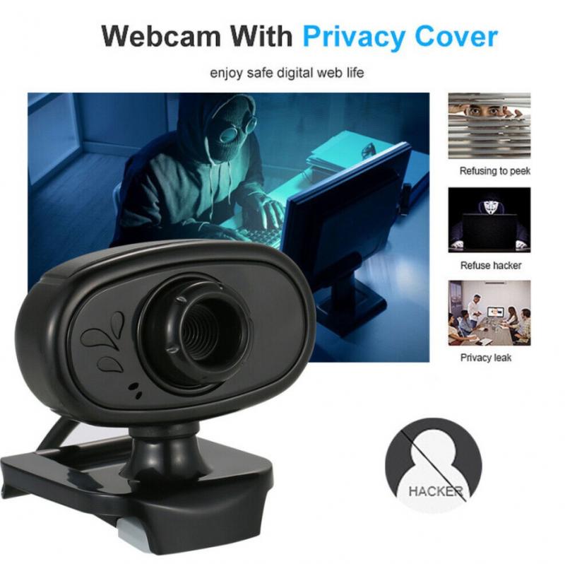 480P mini web camera built-in microphone 360 degree rotatable usb webcam clip-on for laptop computer desktop