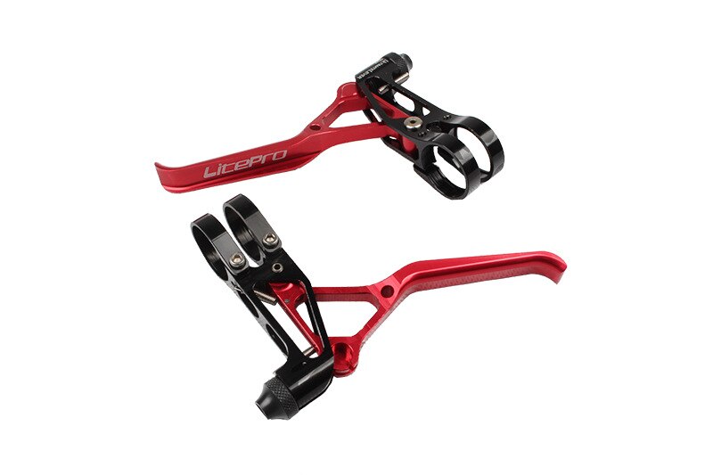 Bremshebel LP litepro ultraleicht CNC 64g faltrad rennrad kleine Rad V bremshebel bremse hebel: rot