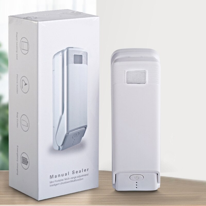 Portable Multifunctional Mini Sealing Machine Hand Pressure Heat Sealer Plastic Bag Food Packaging Handheld Gadget Easy