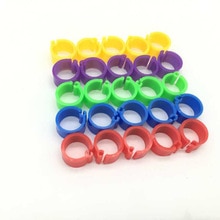 100 Stks Duiven Ringen 8mm Bajonet Identificatie Ring Opening Duif Ring Kleur Duif Voetring Duif Levert Vogel Apparaten