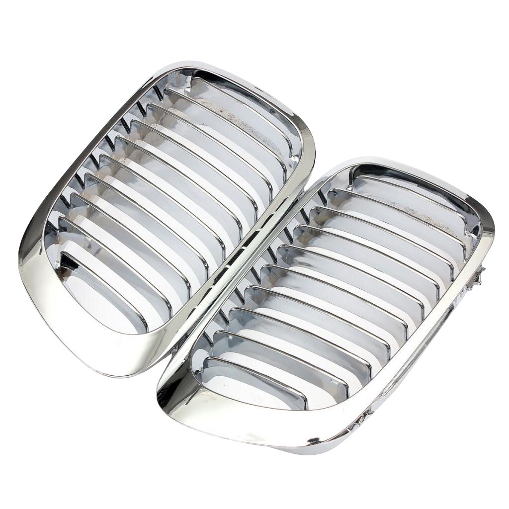 Parrilla cromada con capó cromado para BMW, E46, M3, Serie 3