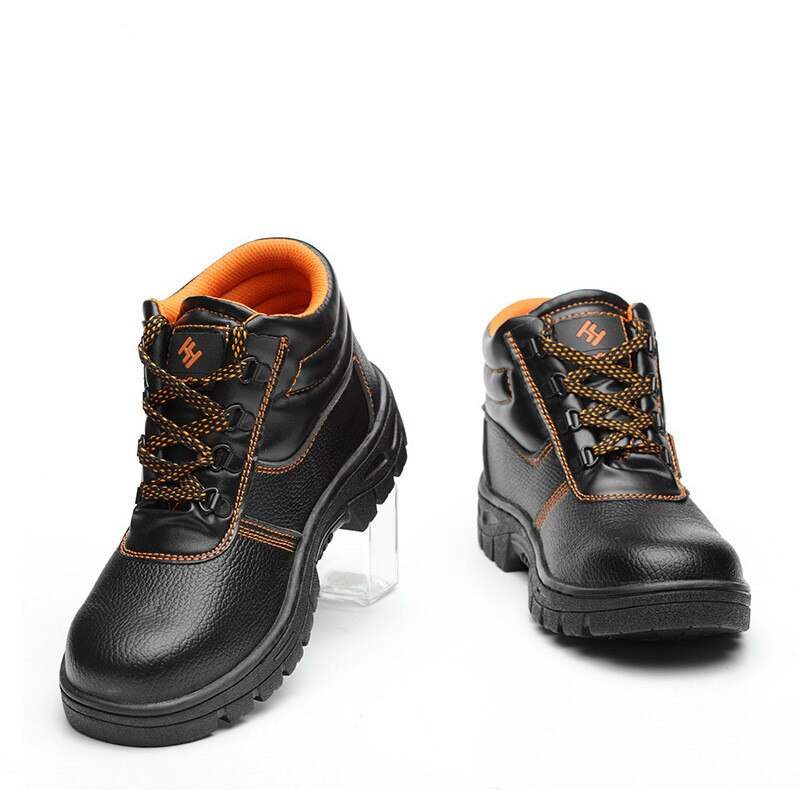 Nouvelles bottines hommes bottes travail botte de sécurité Anti-fracassant Piercing bottes d'hiver chaussures indestructibles chaussures en acier orteil chaussures bottes de sécurité