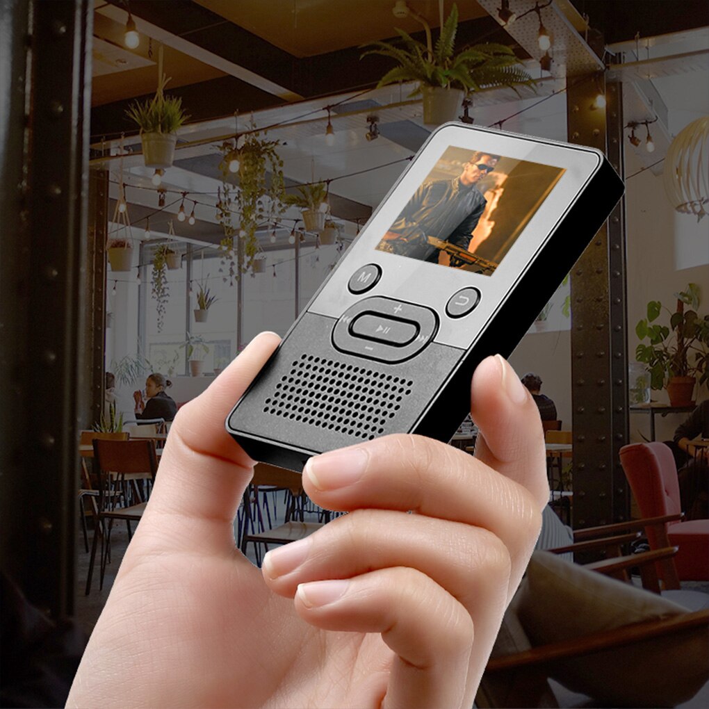 MP3 Speler Bluetooth-Compatibel 4/8/16Gb Draagbare Sport Muziekspeler Amv MP4 Jpg Jpeg Bmp gifradio Voice Recorder