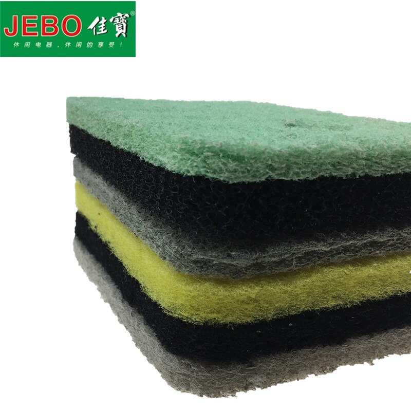 6 in 1 JEBO Efficient Filter Cotton For 805 809 815 819 809B 803 Exteranl Filter Tank Filter Original 6pcs/lot Different Sponge