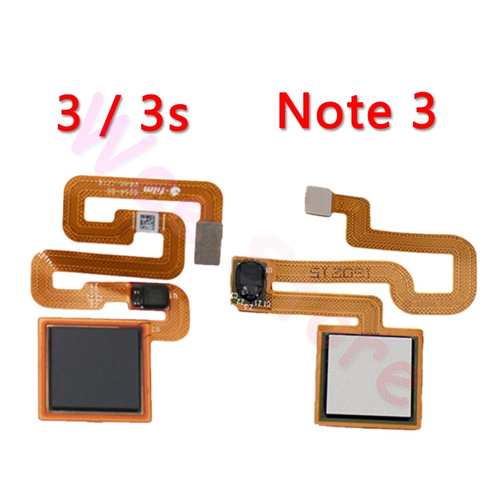 Originele Terug Home Knop Vingerafdruk Sensor Flex Kabel Voor Xiaomi Redmi Note 3 3 S Pro Thuis Flex Telefoon Onderdelen