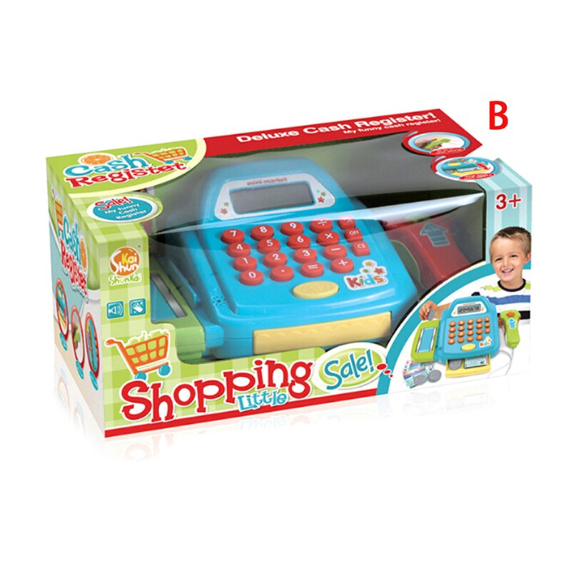 Simulation Supermarkt Mini Kassen Spielzeug Kasse Rolle Mädchen Spiele Kassierer vorgeben Spielen Haus Spielzeug Für freundlicher
