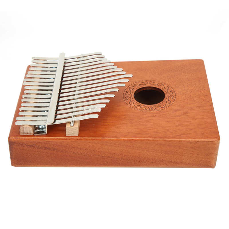 Music Instrument Educational Toy 17 Key Kalimba Thumb Piano Mahogany Mini Portable Musical Instrument Toy Birthday