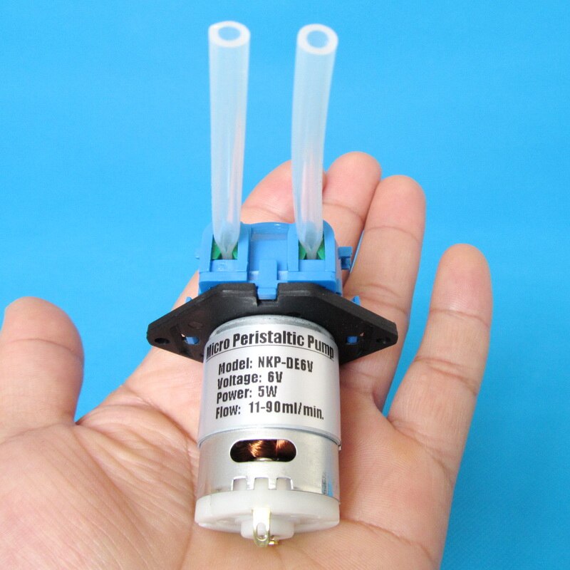 Peristaltikpumpe 6V DC - Dosierpumpe Für Aquarium & Chemikalien Mit Stillem Betrieb
