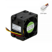 Sunon orginal pmd 1204 pqbx -a 4cm 4028 12v 6.8w høyhastighets servervifter 40*40*28mm 3 ledninger 3 pinner