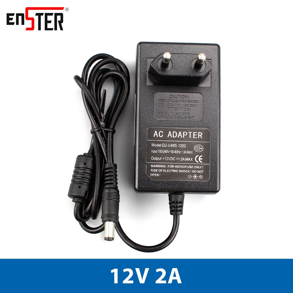 Enster AC DC 12 v 2a adapter